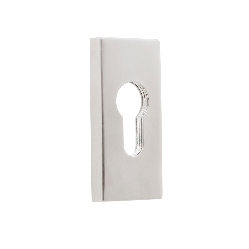 SOX 316 Square Euro Escutcheon - Stainless Steel